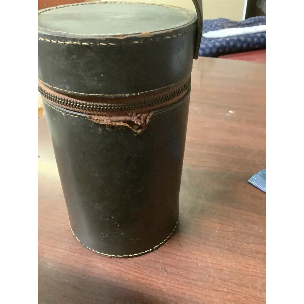 Rare Vintage GERMAN AHS CHROME ART DECO 3 FLASK TRAVEL BAR MID CENTURY MODERN